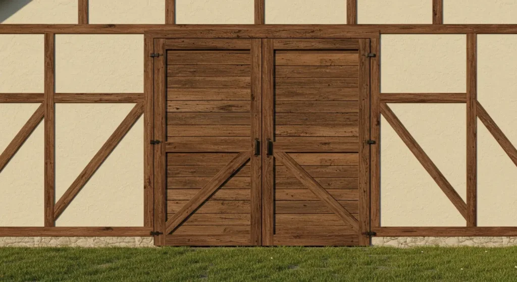 the Barn door
