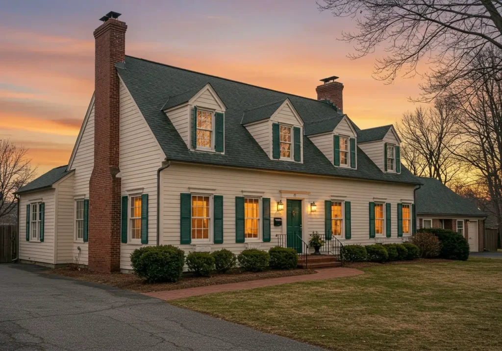 Dutch Colonial Style Home