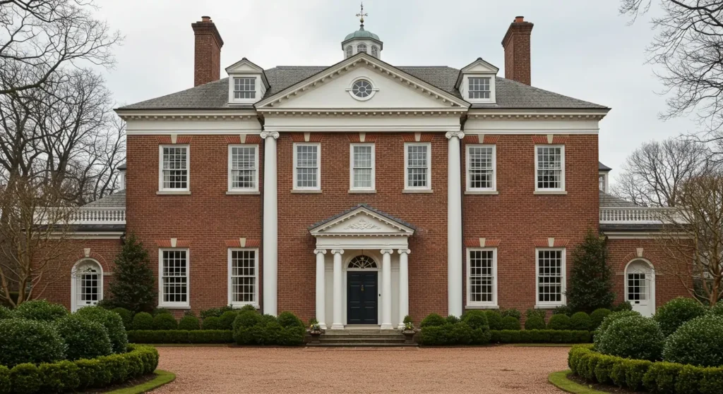 Georgian Colonial Style Home