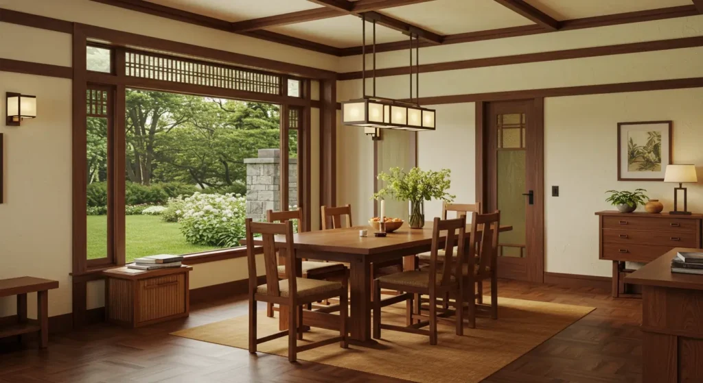 Warm and inviting interior design features for prairie homes with natural wood accents, open layouts, and earthy tones