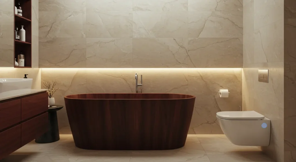 Luxury Elements for modern bathroom design