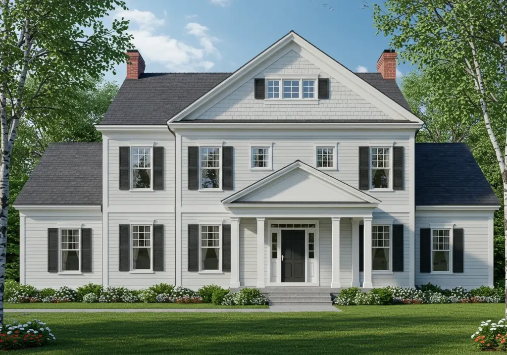 Modern Colonial Style House