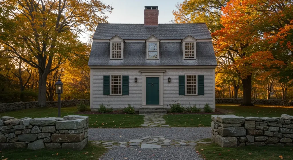 New England Colonial Style Home