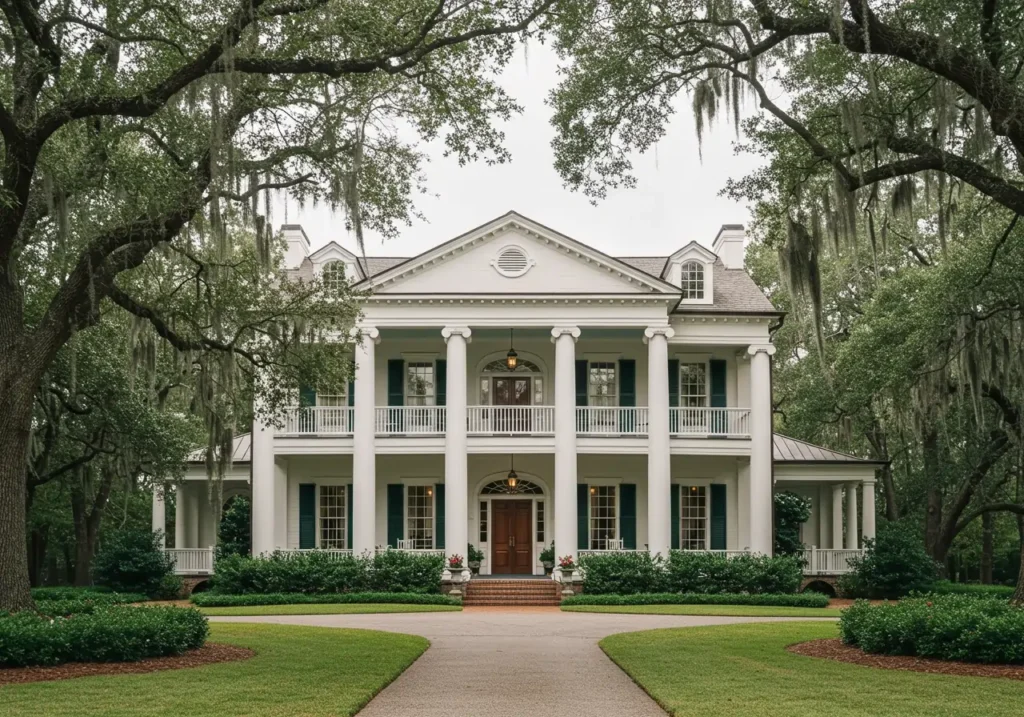 Southern Colonial Style Mansion