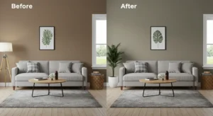 Ideas to Decorate Living Room before and after