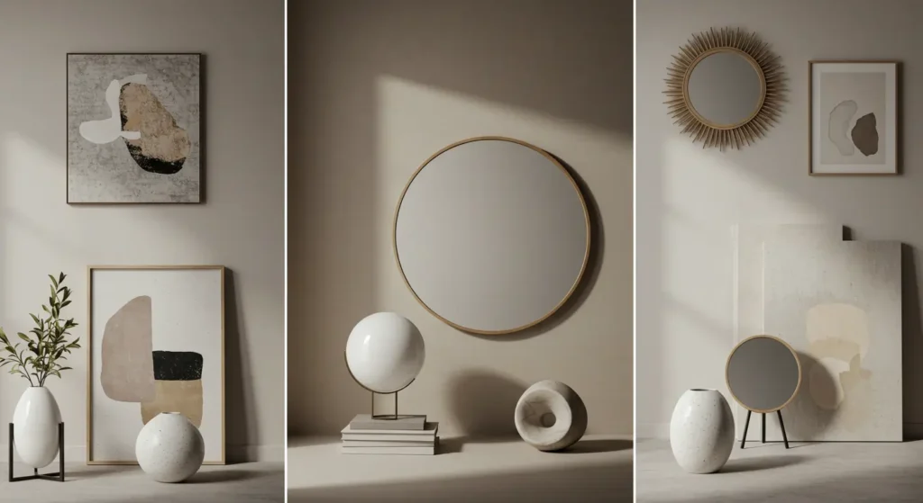 Statement Art and Mirrors